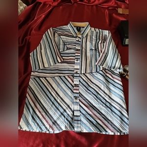 Phat Farm NYC Short Sleeve Button Front Shirt Size XlNew no signs of wear